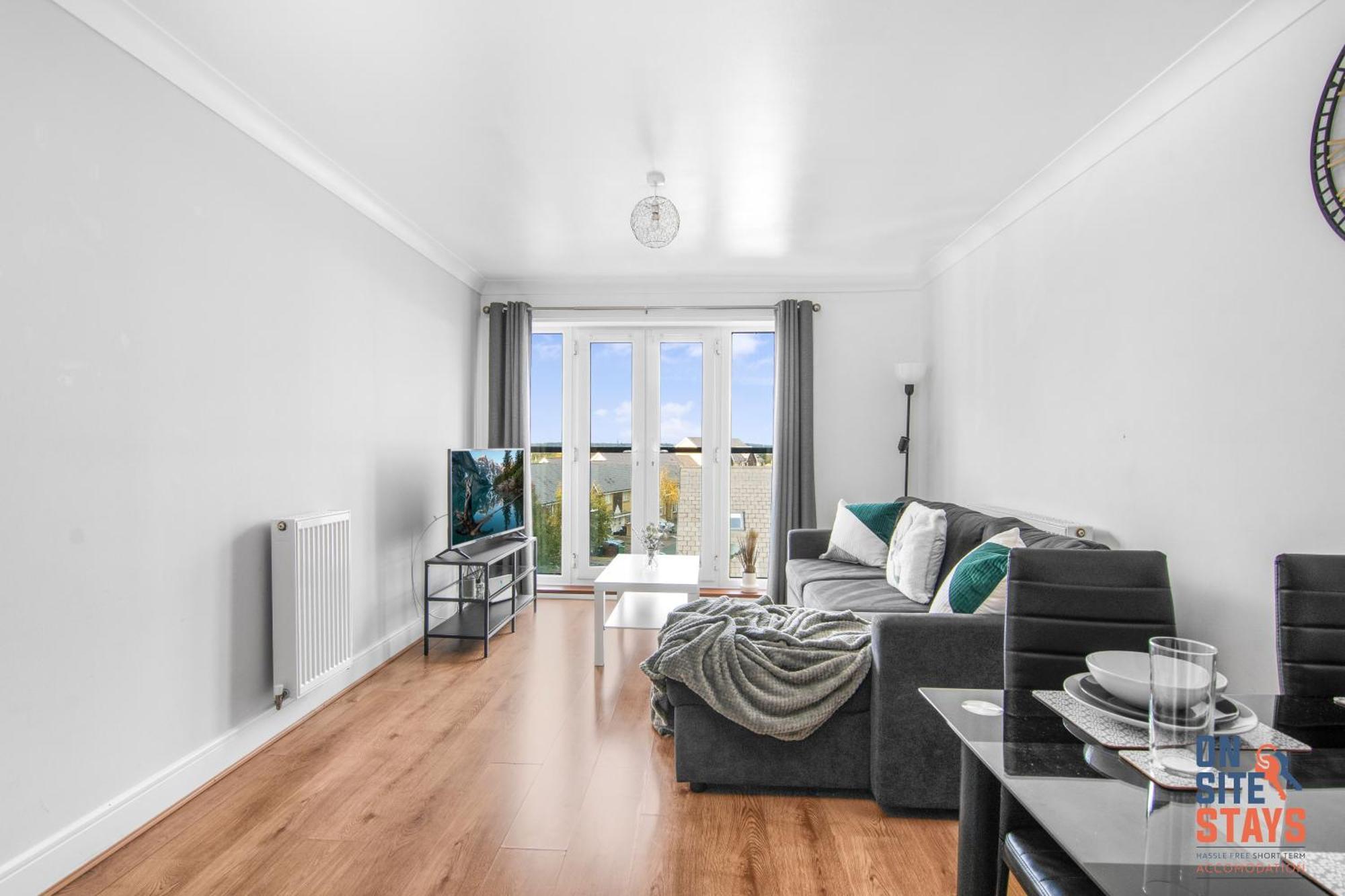 Onsitestays - Cosy 2-Bedroom Apartment With Free Parking, Wi-Fi & London Links Northfleet Kültér fotó